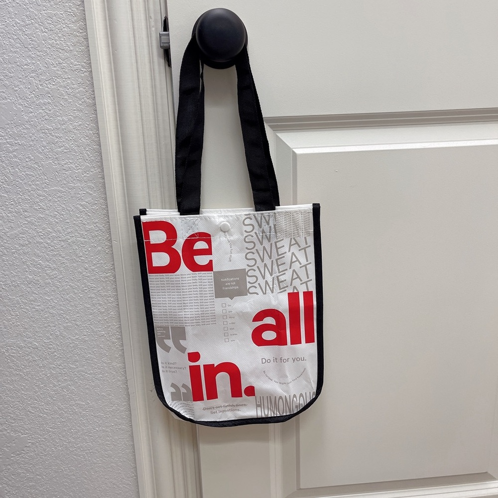 Lululemon reusable shopping bag - small